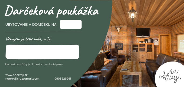 Ubytovanie DOMČEK / 1 noc